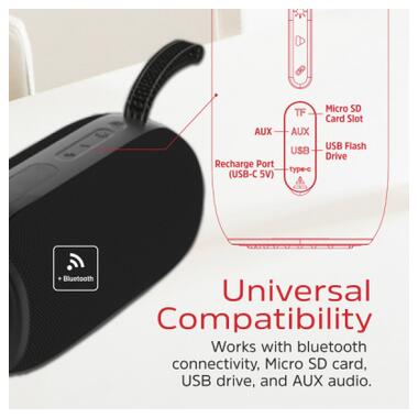 Акустическая система Energizer BTS163 Black (BTS163) фото №9