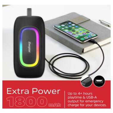 Акустическая система Energizer BTS163 Black (BTS163) фото №8