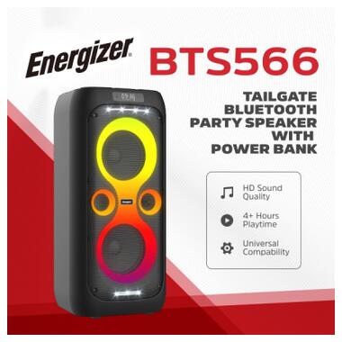 Акустическая система Energizer BTS566 Black (BTS566) фото №6