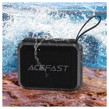 Портативная колонка ACEFAST K4 Go portable wireless speaker 5W IPX7 Black (6974316285113) фото №9