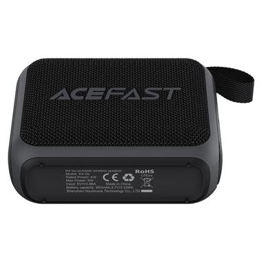 Портативная колонка ACEFAST K4 Go portable wireless speaker 5W IPX7 Black (6974316285113) фото №5