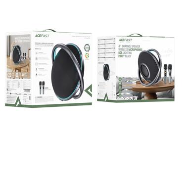 Портативная колонка ACEFAST K5 Max portable wireless speaker Black (6974316285670) фото №2