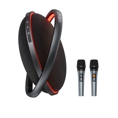 Портативная колонка ACEFAST K5 Max portable wireless speaker Black (6974316285670) фото №6