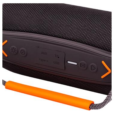 Колонка Bluetooth бездротова портативна з підсвіткою та USB BOOMSBOX 360 акумулятор 2400 mah FM AUX BOOMSBOX 360 (X360B) фото №9