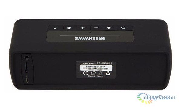 Акустична система Greenwave Bluetooth PS-MF-612 Black фото №2