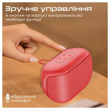 Акустическая система Promate Mood 5W Red (mood.red) фото №5