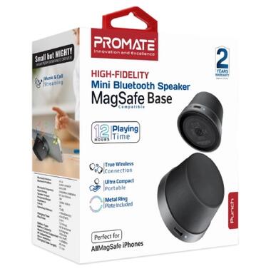 Акустическая система Promate Punch 3 Вт Black (punch.black) фото №9