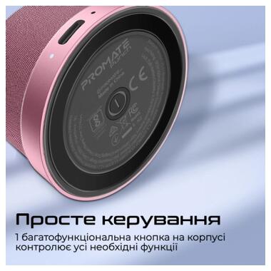 Акустическая система Promate Punch 3 Вт Pink (punch.pink) фото №8