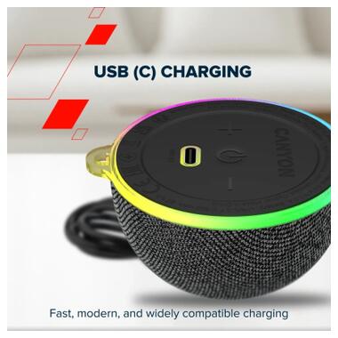 Акустическая система Canyon OnMove 13 Black (CNE-CBTSP13B) фото №12