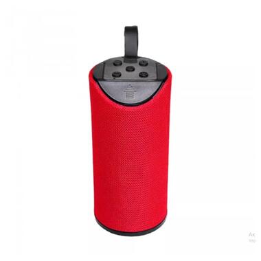 Портативна колонка Grunhelm GW-851R, акумулятор 800 м/аг , 5 Вт, червона  фото №1