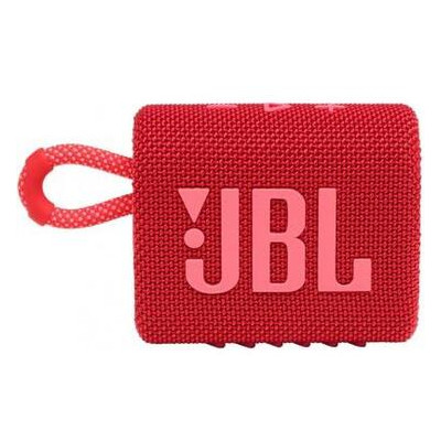 Акустична система JBL Go 3 Red (JBLGO3RED) фото №1