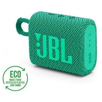 Портативна колонка JBL GO 3 Eco (JBLGO3ECOGRN) фото №2