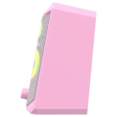 Акустическая система Havit HV-SK202 USB 2.0 Pink (6939119024048) фото №5