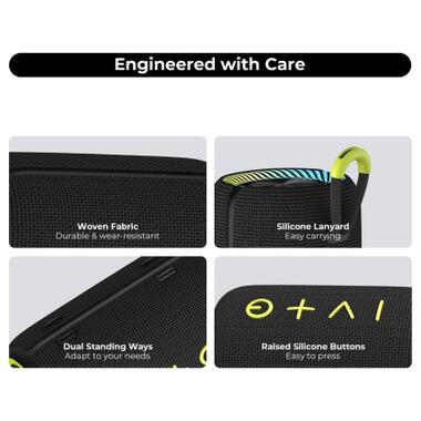 Акустическая система Havit SK918BT IPX6 15W Black (6939119050443) фото №5