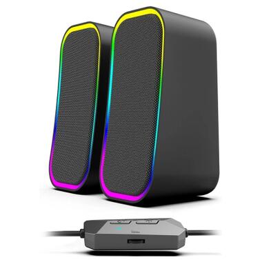 Акустическая система ColorWay Aura 2.0 USB/Bluetooth Gray (CW-SPU02GR) фото №3