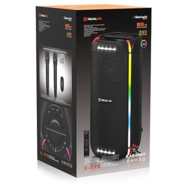 Акустическая система REAL-EL X-775 Black (EL121600032) фото №11