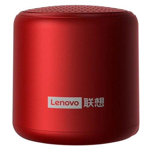 Портативна колонка Lenovo L01 TWS Bluetooth Speaker 3W IPX5 Red фото №1