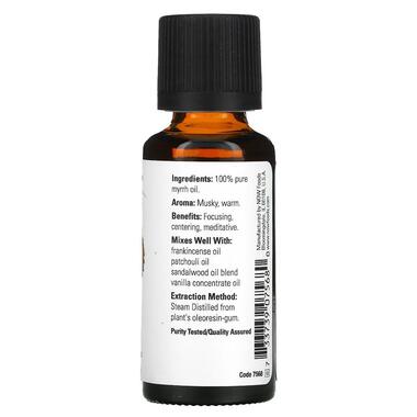 Ароматична олія NOW Essential Oils Myrrh 30 мл фото №2
