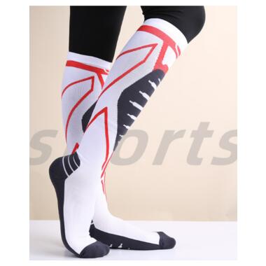 Компресійні шкарпетки гетри професійні Angle Show 41-43 білий фото №3