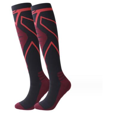 Компресійні шкарпетки гетри професійні Angle Show 41-43 
чорно-червоний фото №7
