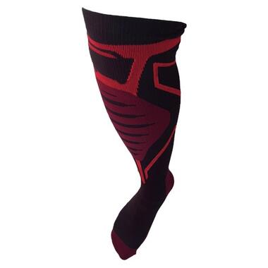 Компресійні шкарпетки гетри професійні Angle Show 41-43 
чорно-червоний фото №4