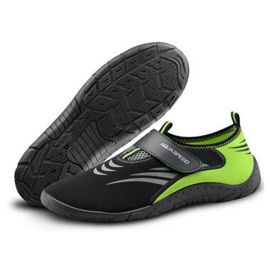Аквашузы Aqua Speed Aqua Shoe Model 642-27A черный, серый, желтый 44 фото №1