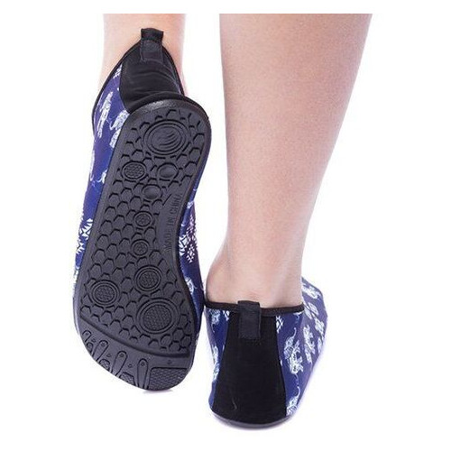 Взуття Skin Shoes для спорту та йоги FDSO Слон PL-1819 L Сіро-білий (60508062) фото №3