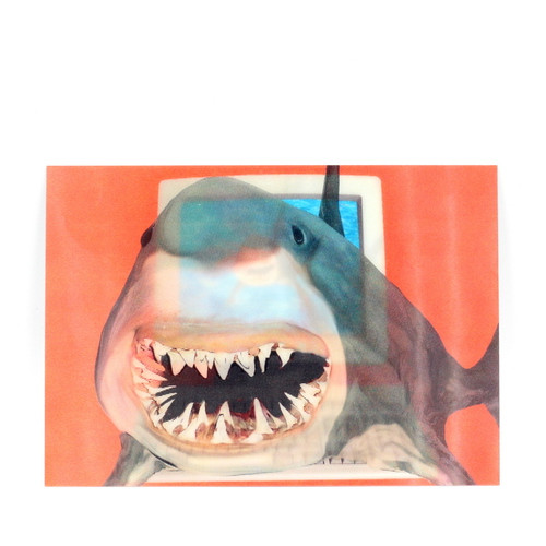 Вітальна листівка 3D Акула фото №1