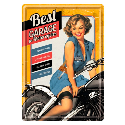 Листівка Best Garage Yellow Nostalgic Art (10236) фото №2