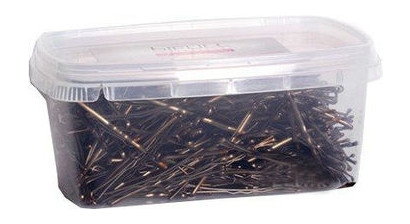 Невидимка для волос Bifull Professional Clip Waved Bronze 59 мм 500 г (BFUTI40495) фото №1