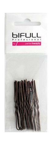 Шпильки Bifull Professional Hair Pins Invisible Bronze 55 мм 20 шт (BFUTI42189) фото №1