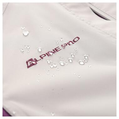 Куртка Alpine Pro Impeca - S - бежевий/фіолетовий (007.017.0041) фото №5