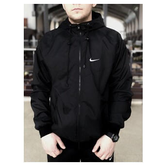 Nike Windrunner Jacket чорний XL (159047644152) фото №7