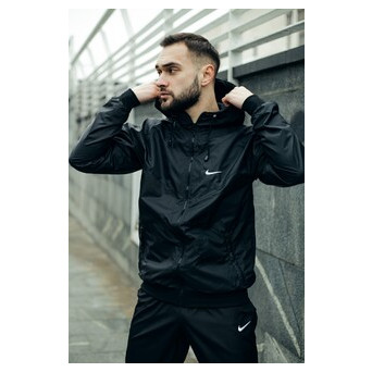 Nike Windrunner Jacket чорний XL (159047644152) фото №1