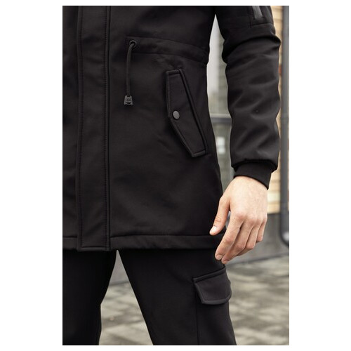 Куртка Intruder Softshell V2.0 чорна (160448142746) фото №2