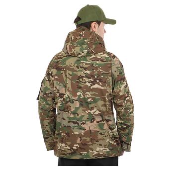 Куртка флісова FDSO Military Rangers CO-8573 3XL Камуфляж Multicam (06508445) фото №2