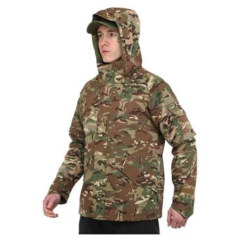 Куртка флісова FDSO Military Rangers CO-8573 XXL Камуфляж Multicam (06508445) фото №3