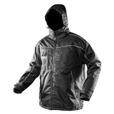 Куртка робоча Neo Oxford розмір XXL/58 водостійка світловідбиваюча.елементи утеплена капюшон фото №1