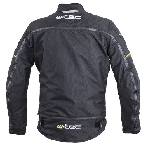 Мото-куртка W-TEC Progair - розмір 3XL/чорний-флуо (20745-3XL) фото №3