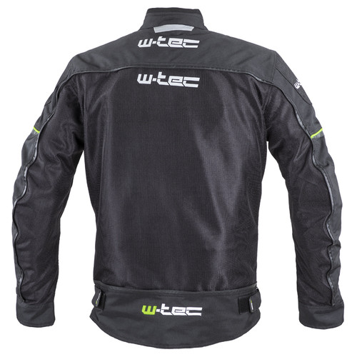 Мото-куртка W-TEC Progair - розмір 3XL/чорний-флуо (20745-3XL) фото №5
