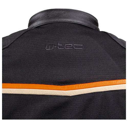 Чоловіча літня мото-куртка W-TEC 2Stripe - чорний/3XL (22162-3XL) фото №9