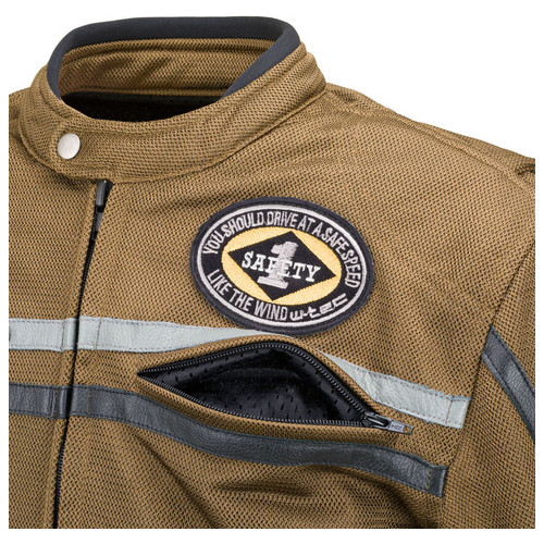 Чоловіча мото куртка W-TEC Bellvitage Brown - коричнева/3XL (23437-3XL) фото №5
