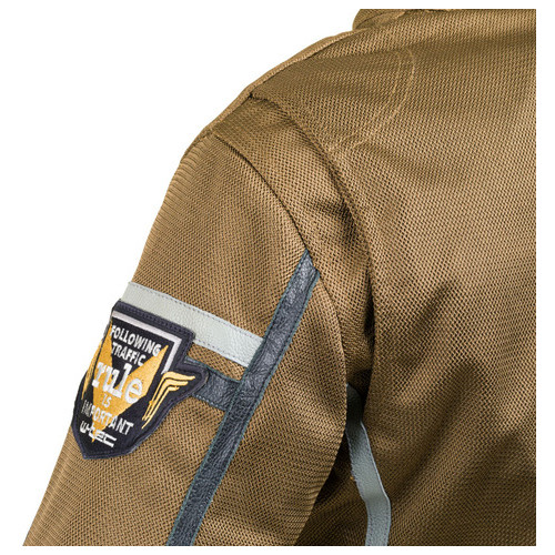 Чоловіча мото куртка W-TEC Bellvitage Brown - коричнева/3XL (23437-3XL) фото №7