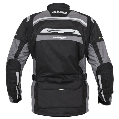 Чоловіча мото-куртка W-TEC Burdys Evo - розмір 3XL/чорно-сіра (21360-3XL-2) фото №5