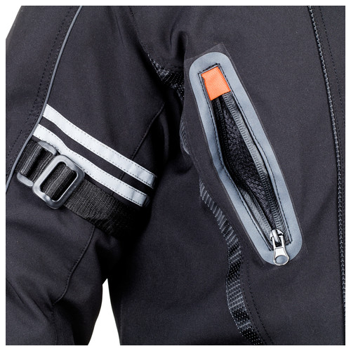 Чоловіча мото-куртка W-TEC Rokosh GS-1758 - розмір WL/чорний (14964-WL) фото №9