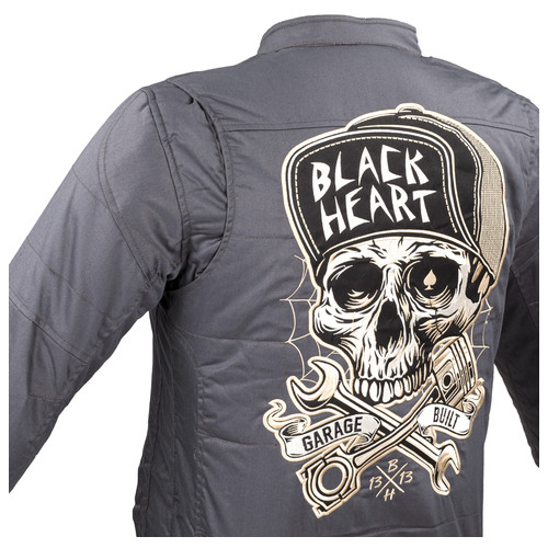 Чоловіча мотокуртка W-TEC Black Heart Garage Built Jacket - сірий/5XL (22854-5XL) фото №6