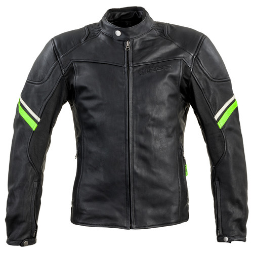 Шкіряна мото куртка W-TEC Montegi - Матовий чорний / XL (19227-XL) фото №1
