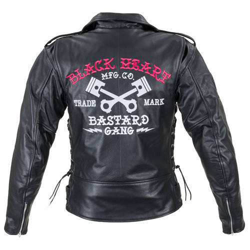 Шкіряна мото-куртка W-TEC Black Heart Perfectis - розмір 5XL/чорна (19201-5XL) фото №3