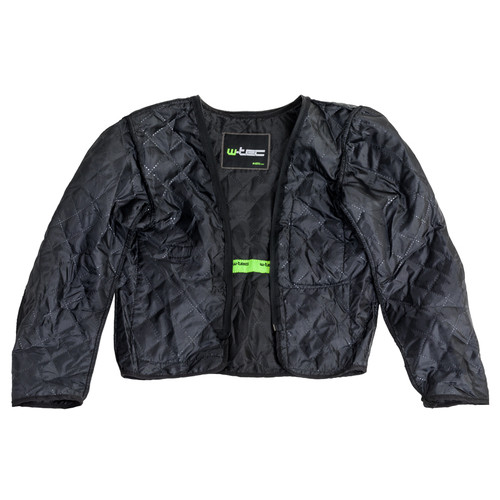 Кожано-джинсовая мото-куртка W-TEC Metalgy - размер 5XL/черная (19264-5XL) фото №8