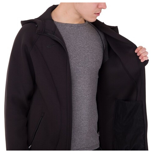Куртка з капюшоном Joma Soft-Shell Basilea 101028-100 M Чорний (06590004) фото №7